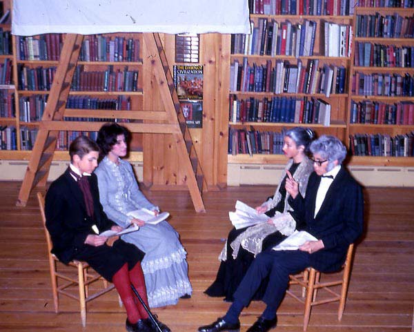 Drama In Library